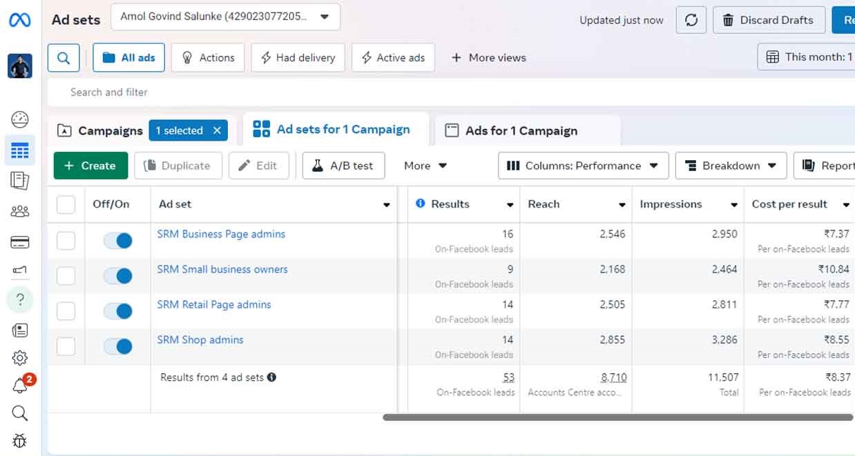 Lead Generation Result 1